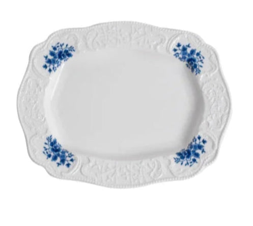 French Style Ceramic Oval Plate for Dining Delight