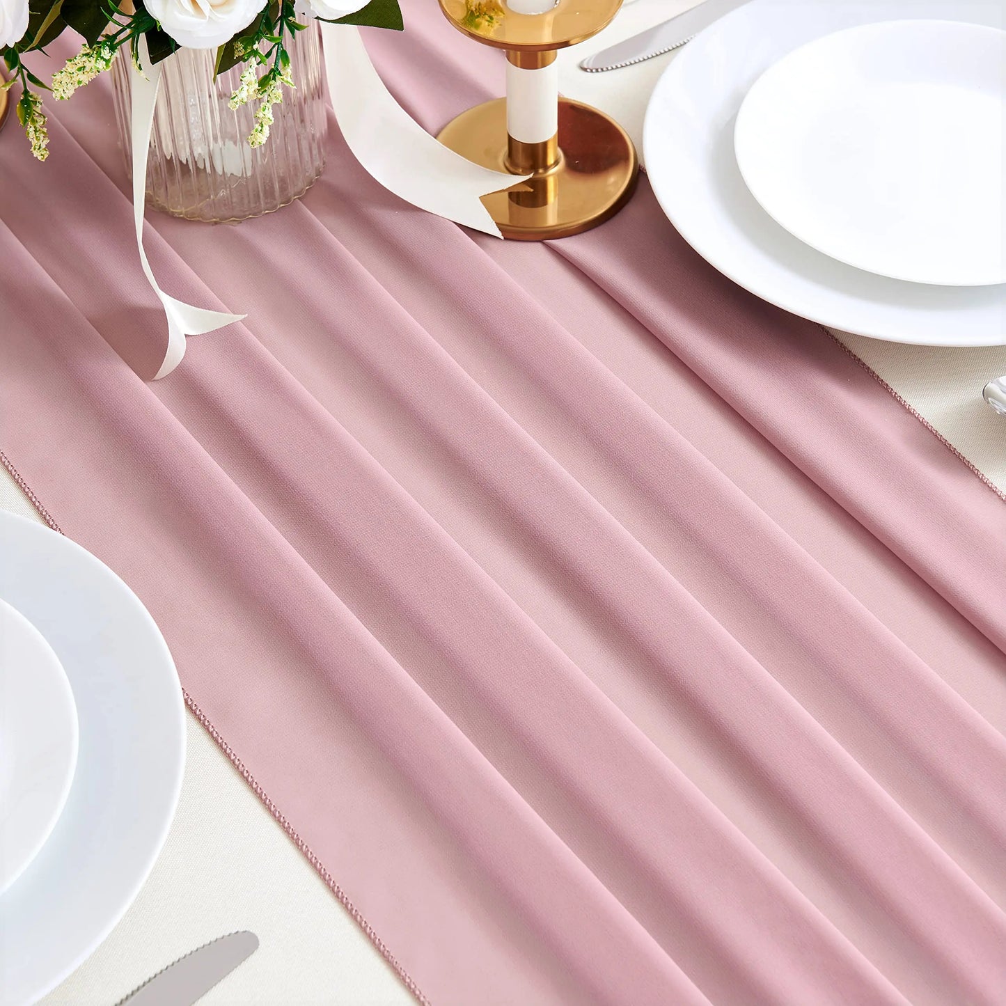 Chiffon Table Runner for Stunning Events