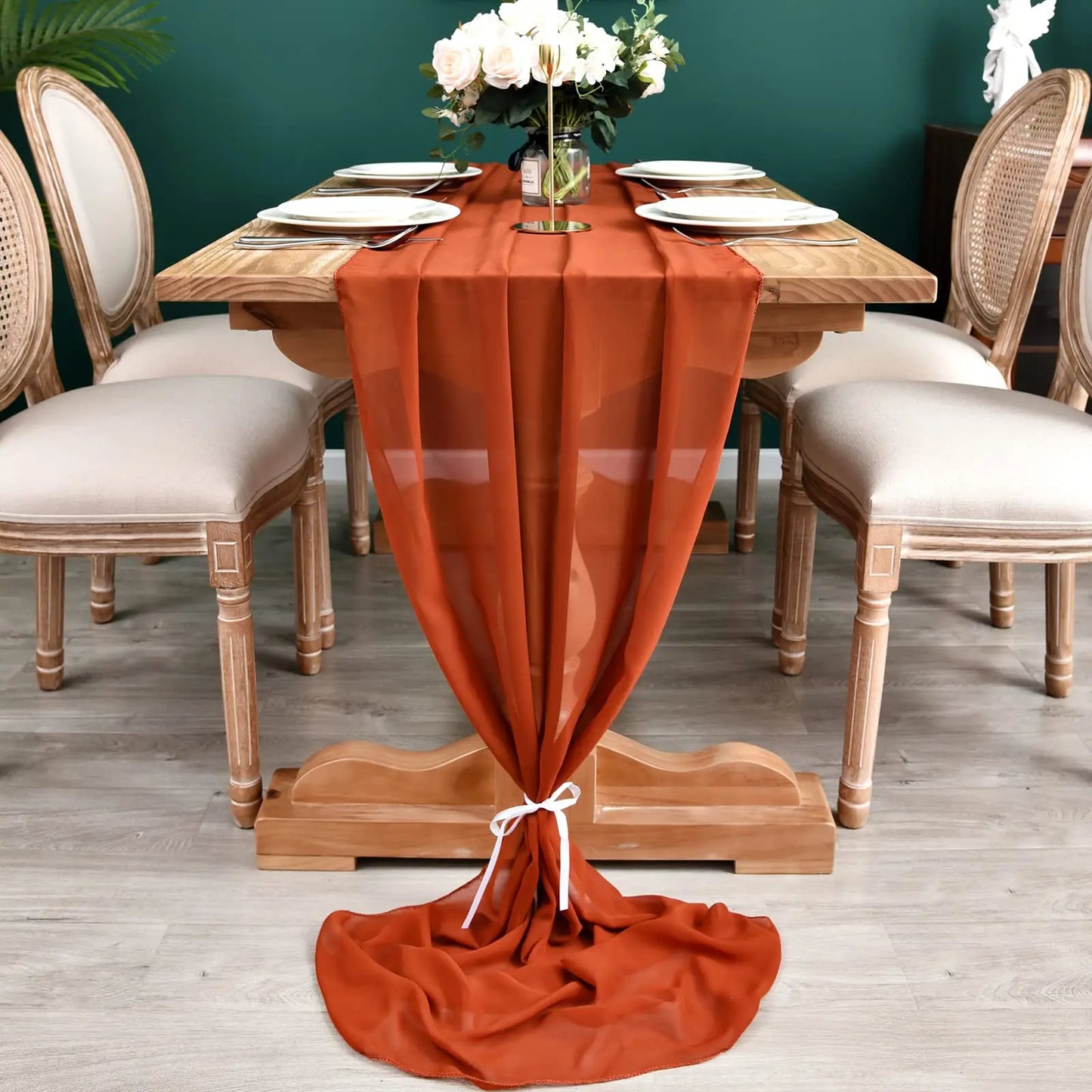 Chiffon Table Runner for Stunning Events