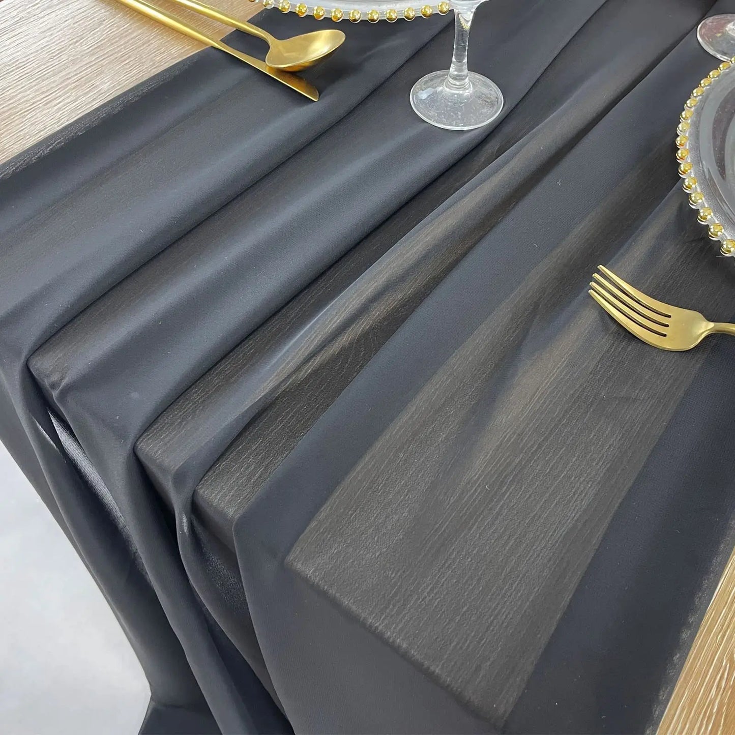 Chiffon Table Runner for Stunning Events