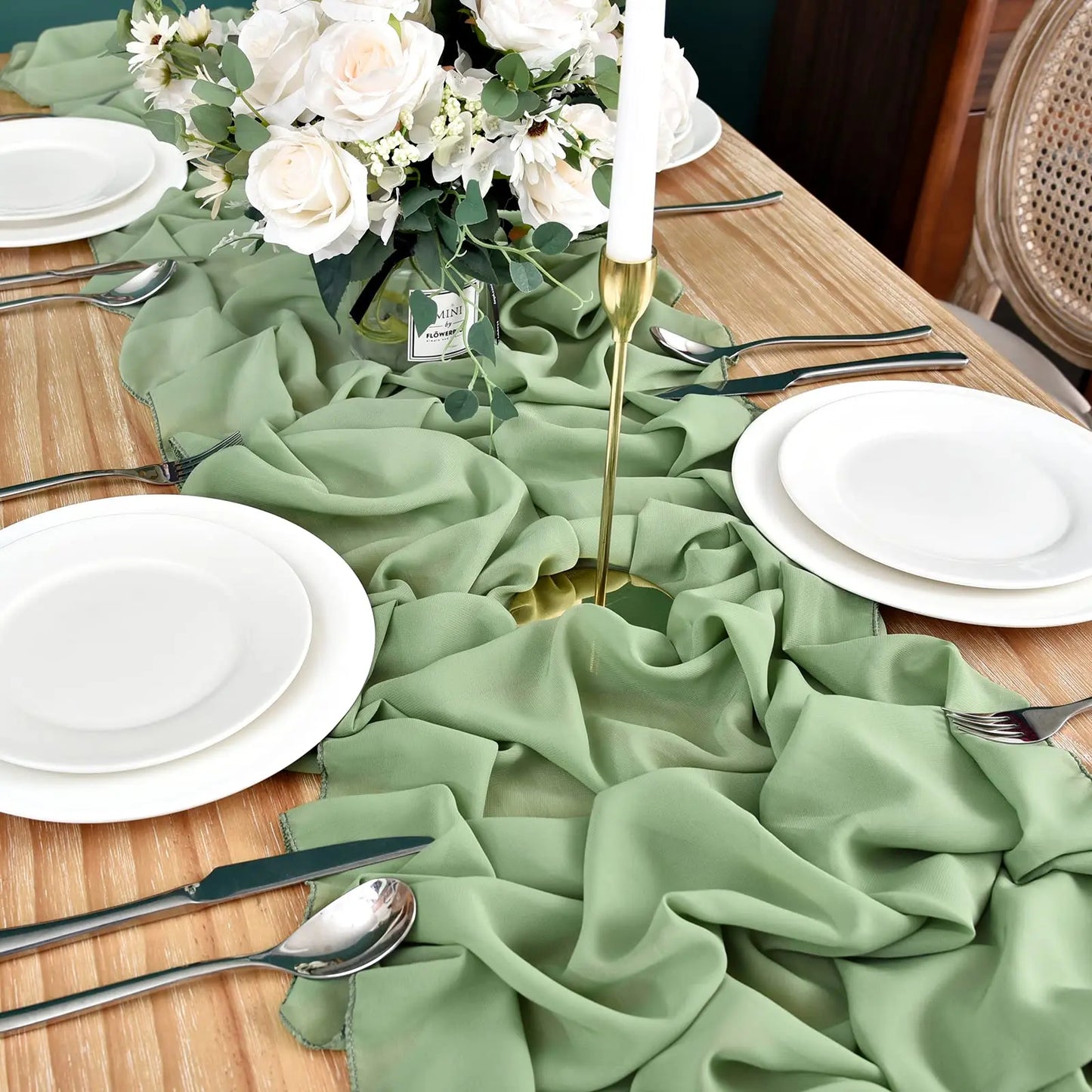 Chiffon Table Runner for Stunning Events