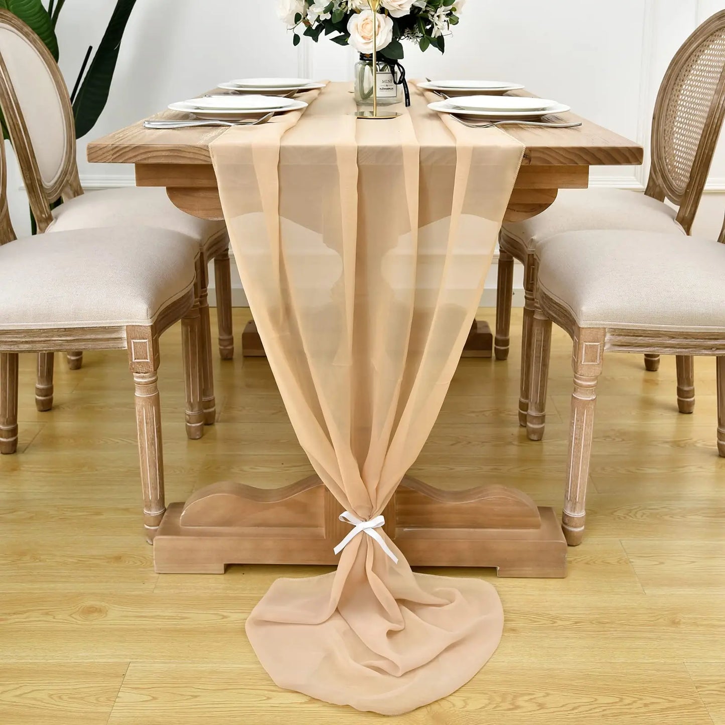 Chiffon Table Runner for Stunning Events