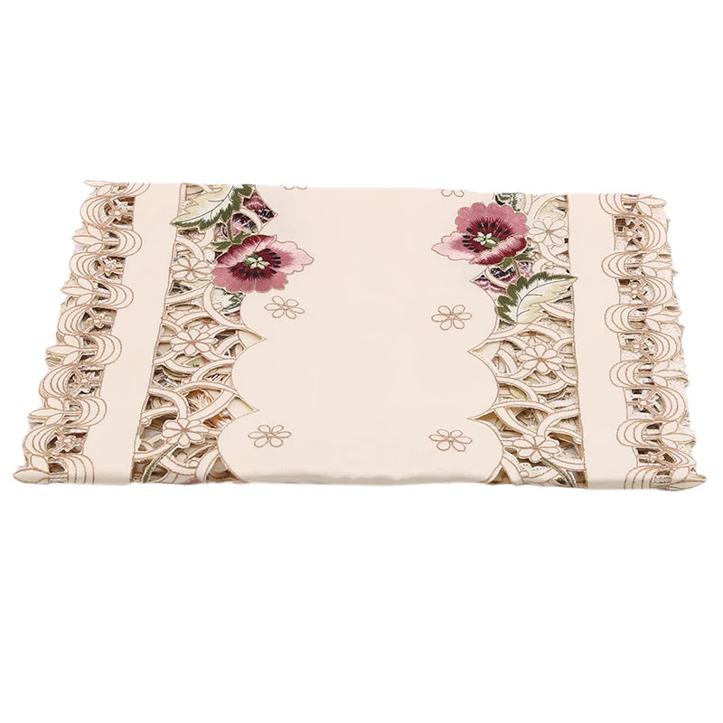 New Chinese Classical Jacquard Table Runner Tassel Home Cloth Decoration Runner Strip Tablecloth Living Room Dining Room Decor